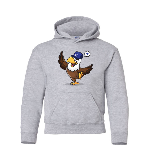 Gildan Heavy Blend Youth Hooded Sweatshirt - Printed Logo Thumbnail