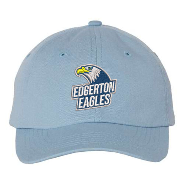 Valucap - Small Fit Bio-Washed Dad Hat - Embroidered Logo Thumbnail