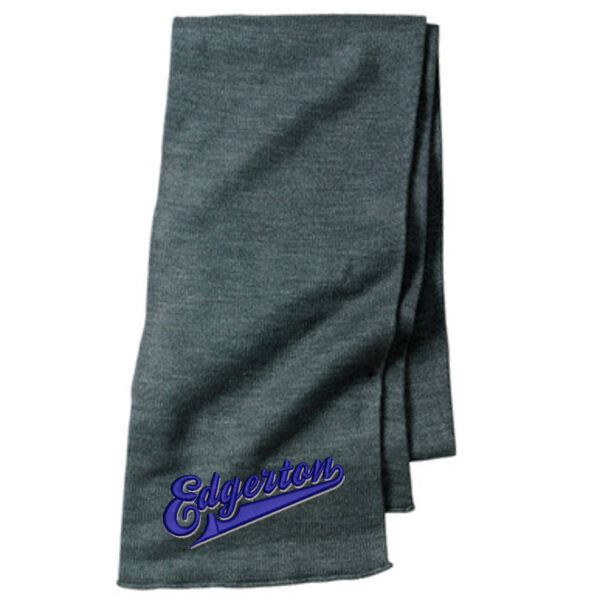 Port & Company® - Knitted Scarf - Embroidered Logo Thumbnail