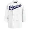 Eight Knot Button Chef Coat with Thermometer Pocket Thumbnail