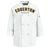Eight Knot Button Chef Coat with Thermometer Pocket Thumbnail