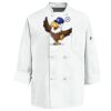 Eight Knot Button Chef Coat with Thermometer Pocket Thumbnail
