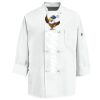 Eight Knot Button Chef Coat with Thermometer Pocket Thumbnail