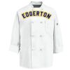 Eight Knot Button Chef Coat with Thermometer Pocket Thumbnail