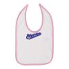 Infant Contrast Trim Premium Jersey Bib Thumbnail