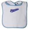 Infant Contrast Trim Terry Bib Thumbnail