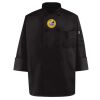 Black Knot Button Chef Coat Thumbnail